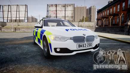 BMW 335i 2013 Central Motorway Police [ELS] для GTA 4