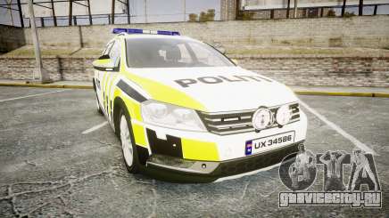 Volkswagen Passat 2014 Marked Norwegian Police для GTA 4