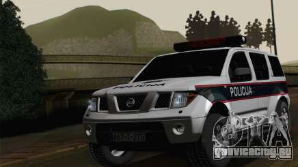Nissan Pathfinder Policija для GTA San Andreas