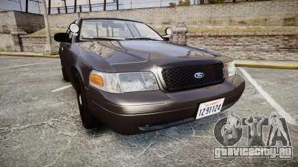 Ford Crown Victoria LASD [ELS] Unmarked для GTA 4
