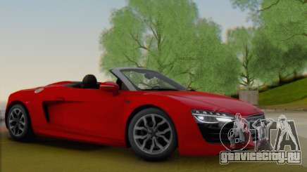 Audi R8 V10 Spyder 2014 для GTA San Andreas