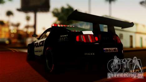 Ford Mustang GT-R Police для GTA San Andreas