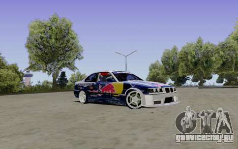 BMW E36 Red Bull для GTA San Andreas