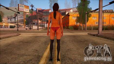 Modern Woman Skin 8 v2 для GTA San Andreas