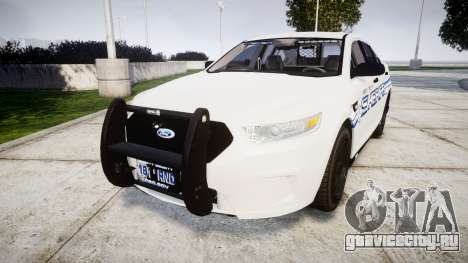 Ford Taurus 2014 [ELS] Liberty County Sheriff для GTA 4