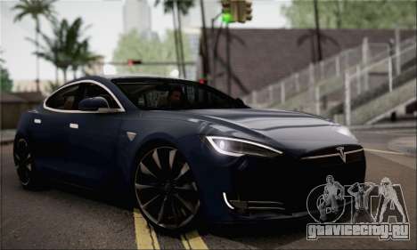 Tesla Model S 2014 для GTA San Andreas