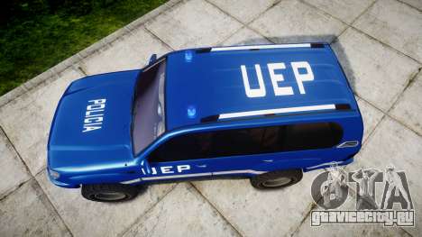 Toyota Land Cruiser 100 UEP blue [ELS] для GTA 4