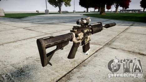 Автомат P416 ACOG silencer PJ1 для GTA 4