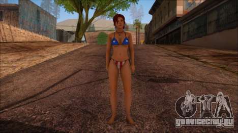 Modern Woman Skin 1 v2 для GTA San Andreas