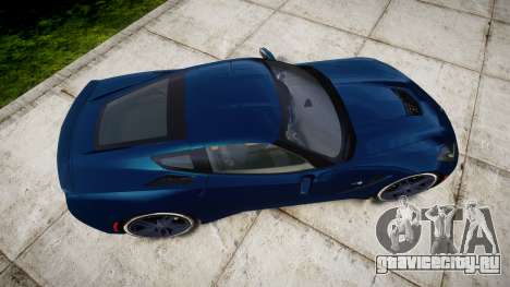 Chevrolet Corvette C7 Stingray 2014 v2.0 TirePi1 для GTA 4