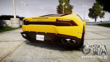 Lamborghini Huracan LP610-4 для GTA 4