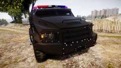 SWAT Van Metro Police для GTA 4