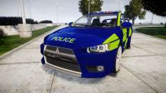 Mitsubishi Lancer Evolution X Police [ELS] для GTA 4