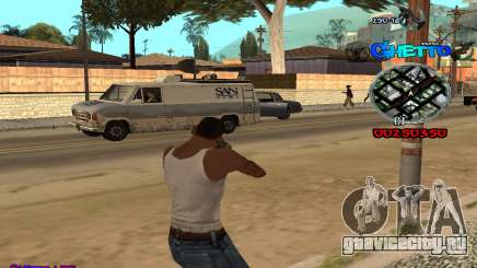 C-HUD Ghetto Life для GTA San Andreas