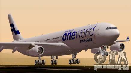 Airbus A340-300 Finnair (Oneworld Livery) для GTA San Andreas