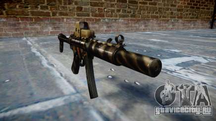 Пистолет-пулемёт MP5SD EOTHS FS c target для GTA 4