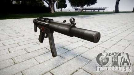Пистолет-пулемёт MP5SD RO CS для GTA 4