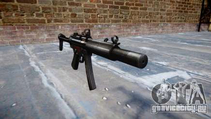 Пистолет-пулемёт MP5SD DRS FS b target для GTA 4