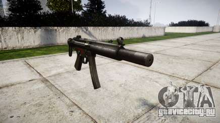 Немецкий пистолет-пулемёт HK MP5SD3 для GTA 4