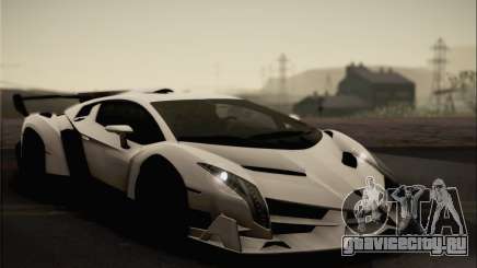 Lamborghini Veneno LP750-4 White Black 2014 для GTA San Andreas