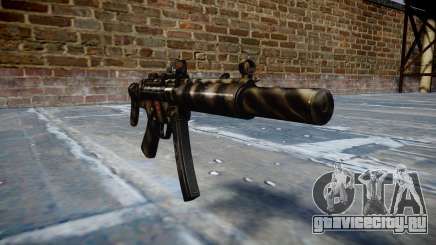 Пистолет-пулемёт MP5SD DRS CS c target для GTA 4