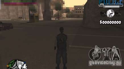 C-Hud Police для GTA San Andreas