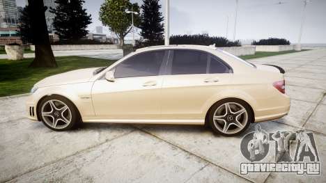 Mercedes-Benz C63 AMG 2010 для GTA 4