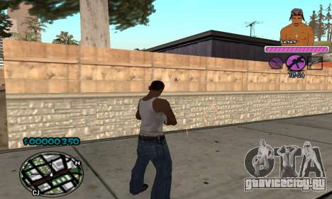 C-HUD 2Pac для GTA San Andreas