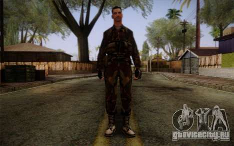 Soldier Skin 1 для GTA San Andreas