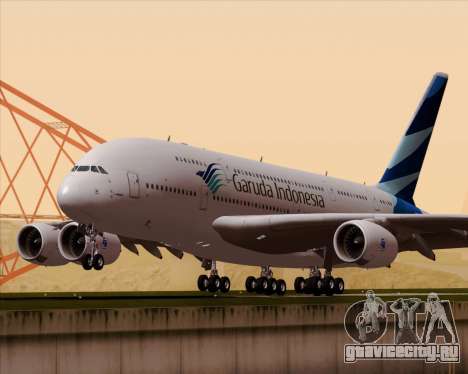 Airbus A380-800 Garuda Indonesia для GTA San Andreas