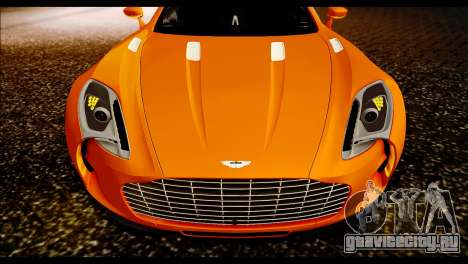 Aston Martin One-77 Black для GTA San Andreas
