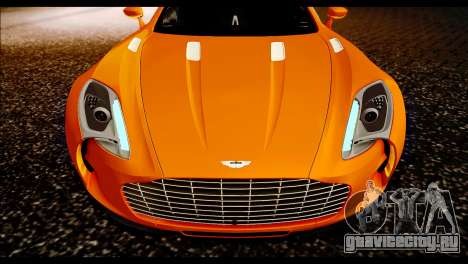 Aston Martin One-77 Black для GTA San Andreas