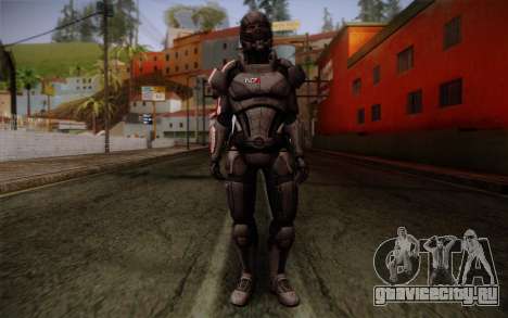 Shepard Default N7 from Mass Effect 3 для GTA San Andreas