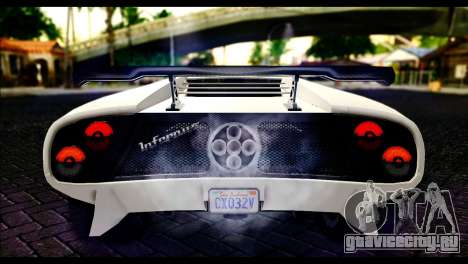 GTA 5 Pegassi Infernus для GTA San Andreas