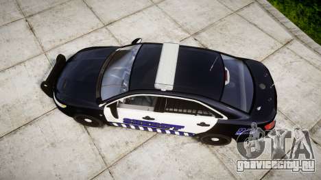 Ford Taurus 2014 Sheriff [ELS] для GTA 4