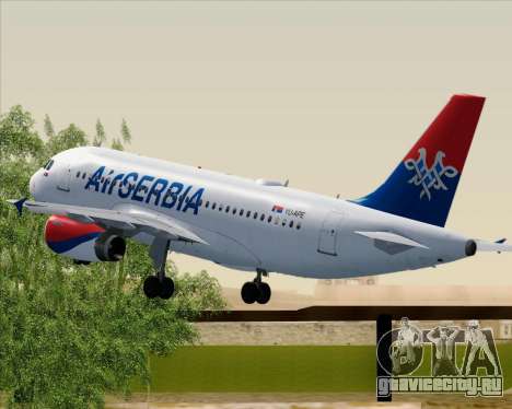 Airbus A319-100 Air Serbia для GTA San Andreas