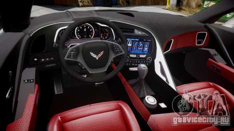 Chevrolet Corvette C7 2014 Tuning для GTA 4