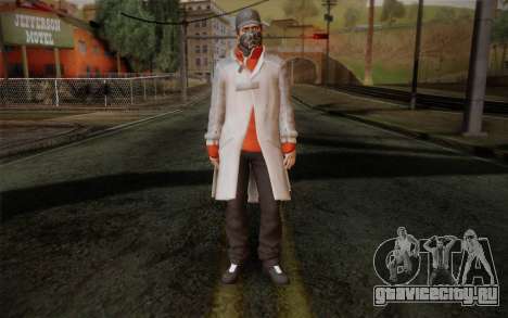 Aiden Pearce from Watch Dogs v1 для GTA San Andreas