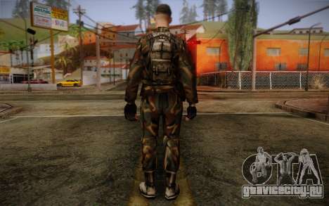 Soldier Skin 1 для GTA San Andreas