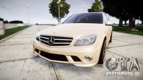 Mercedes-Benz C63 AMG 2010 для GTA 4