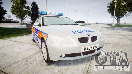 BMW 525d E60 2006 Police [ELS] для GTA 4