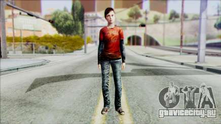 Ellie from The Last Of Us v1 для GTA San Andreas