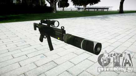Тактический пистолет-пулемёт MP5 для GTA 4