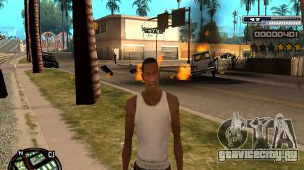 CLEO HUD Spiceman для GTA San Andreas