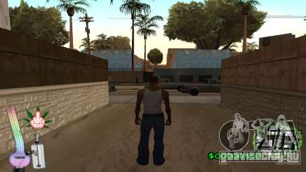 C-HUD Canabis для GTA San Andreas