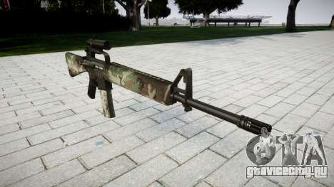 Винтовка M16A2 [optical] woodland для GTA 4