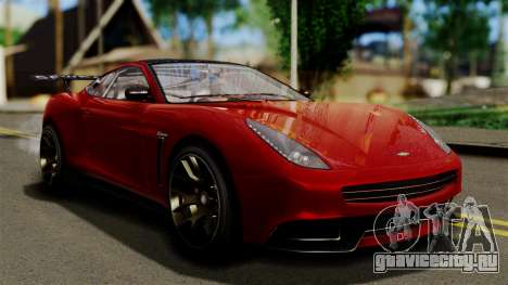 GTA 5 Dewbauchee Massacro Racecar (IVF) для GTA San Andreas