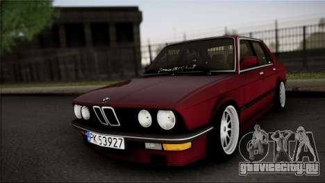 BMW M5 E28 для GTA San Andreas