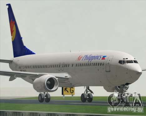 Boeing 737-800 Air Philippines для GTA San Andreas