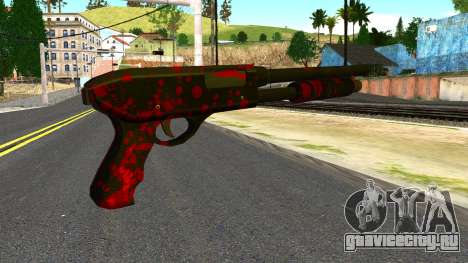 Shotgun with Blood для GTA San Andreas